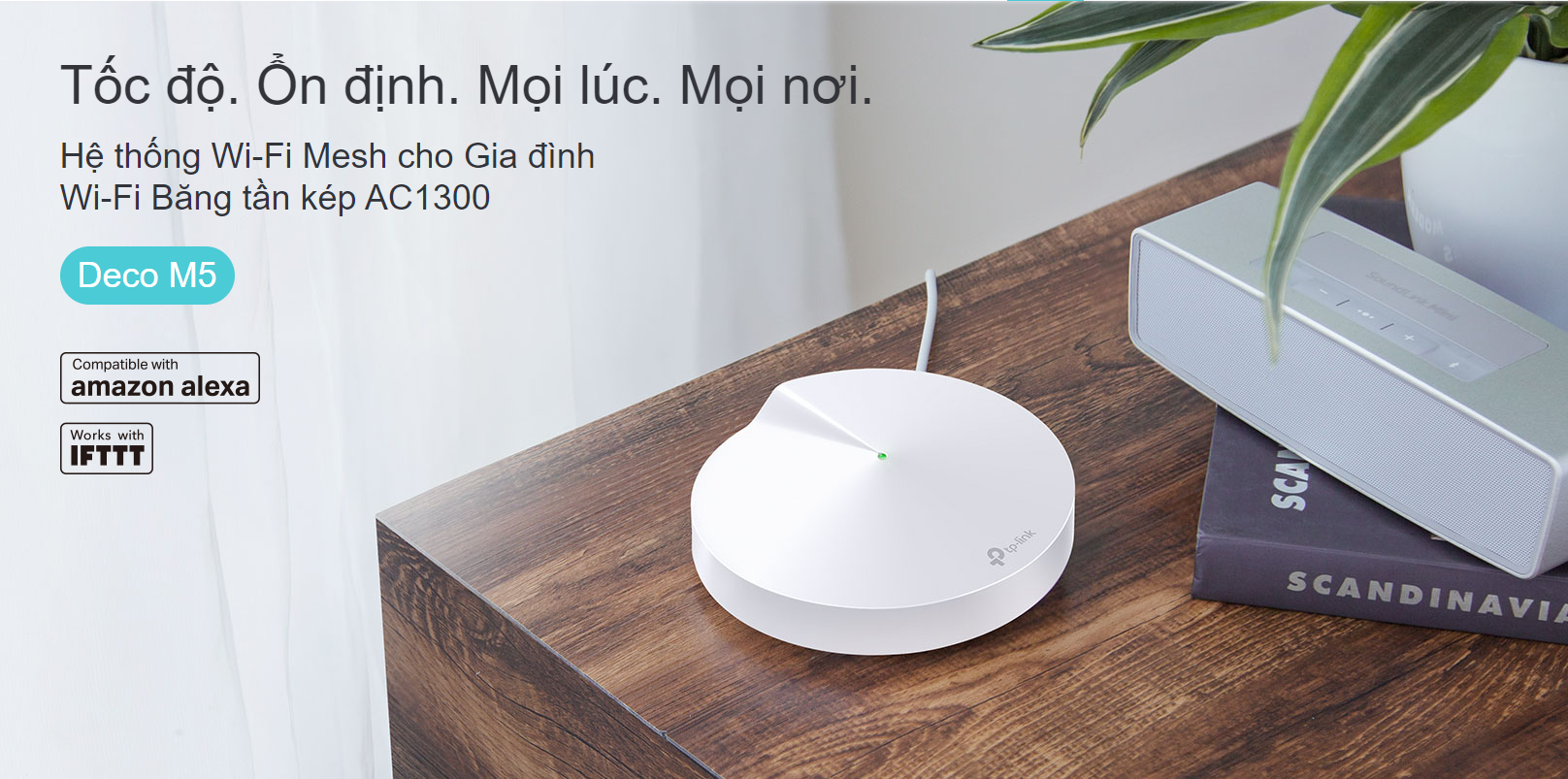 Bộ phát wifi mesh TP-Link Deco M5 3-Pack