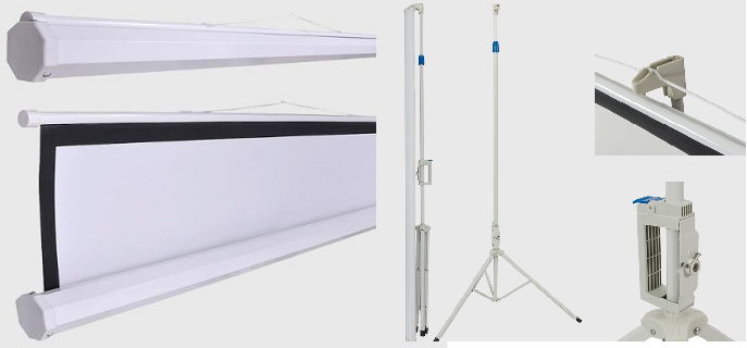 Màn chiếu 3 chân Dalite P84TS ( 2m13 x 2m13 ) - 120 inch_3