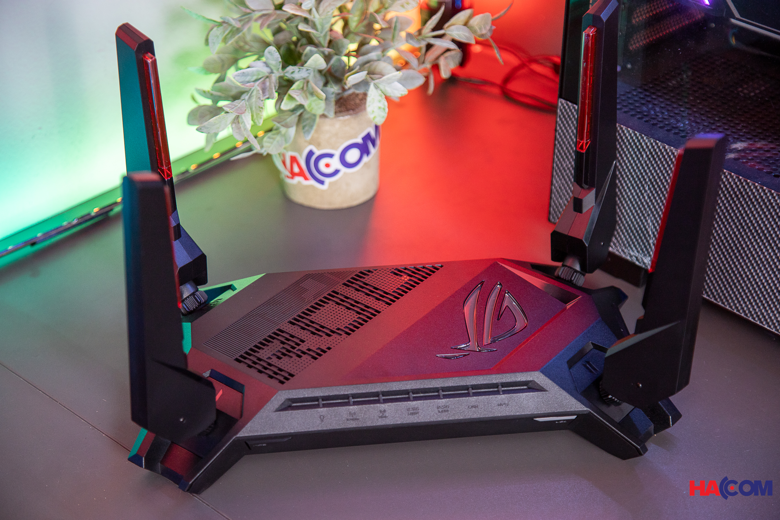 Bộ phát wifi 6 Asus GT-AX6000 ROG Rapture Gaming AX6000Mbps
