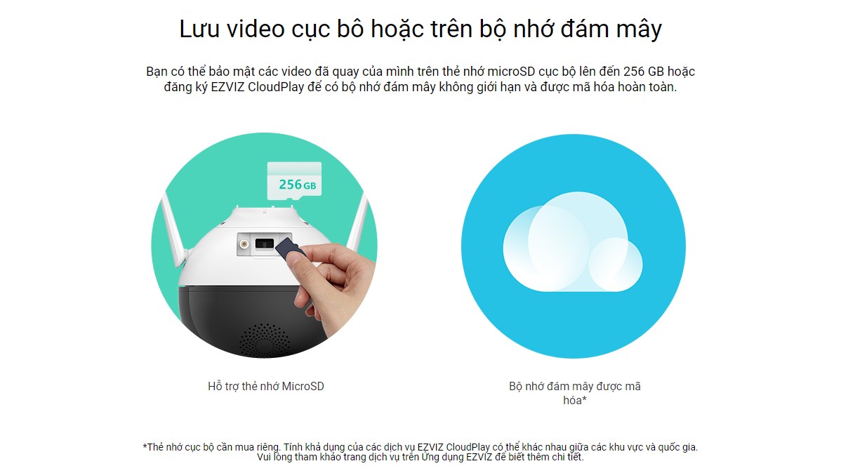 Camera EZVIZ C8W 4MP