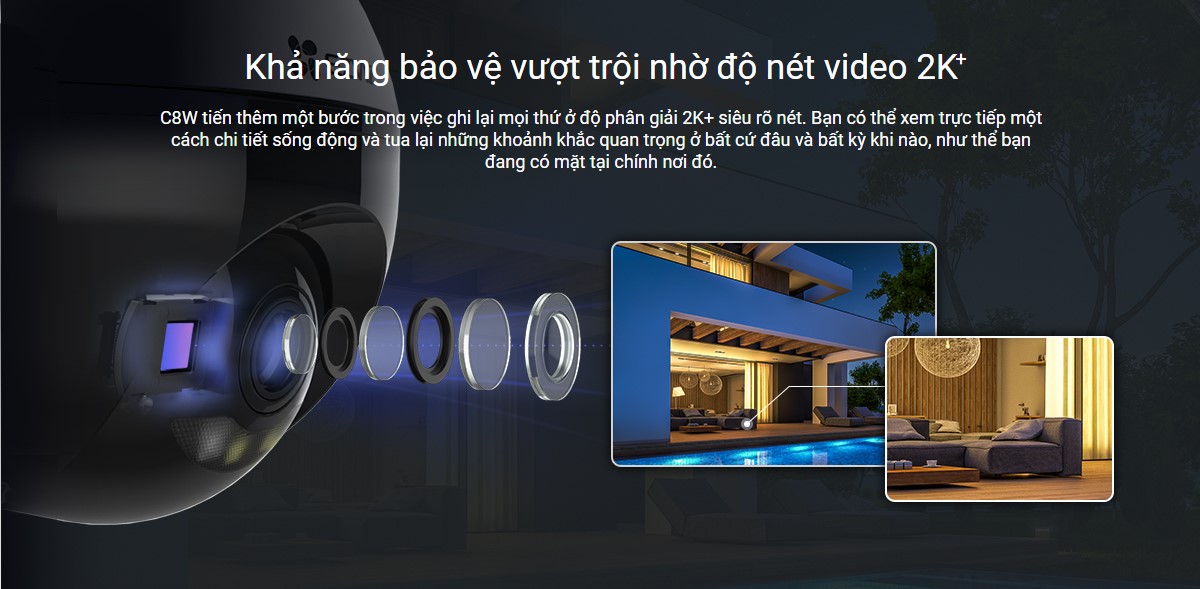 Camera EZVIZ C8W 4MP