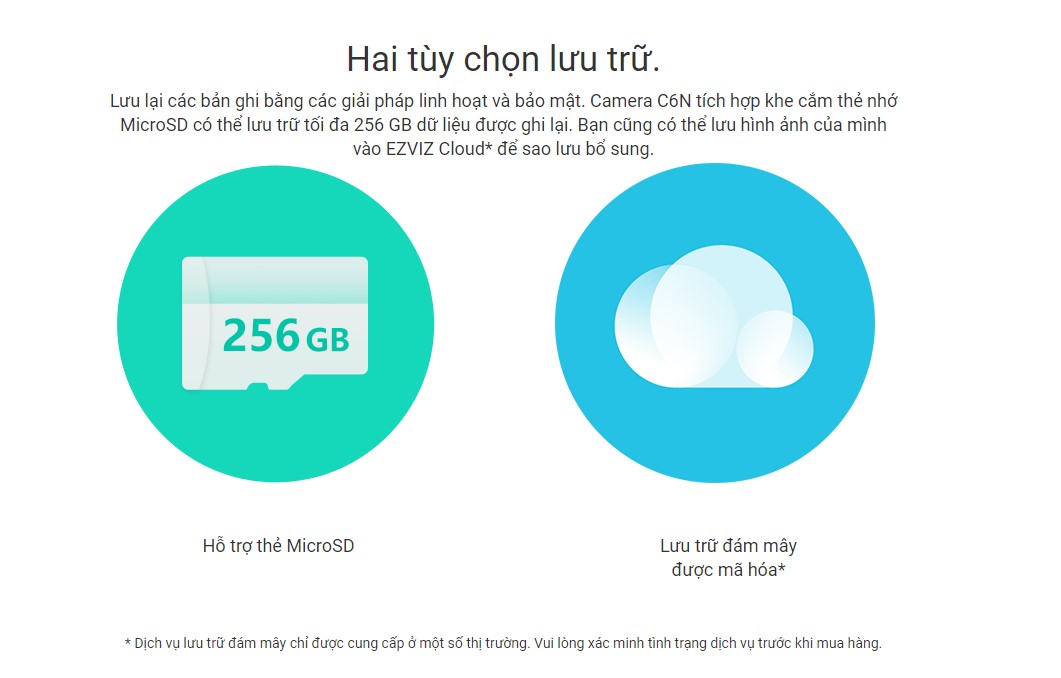 Camera IP Wifi quay quét thông minh EZVIZ C6N 4MP
