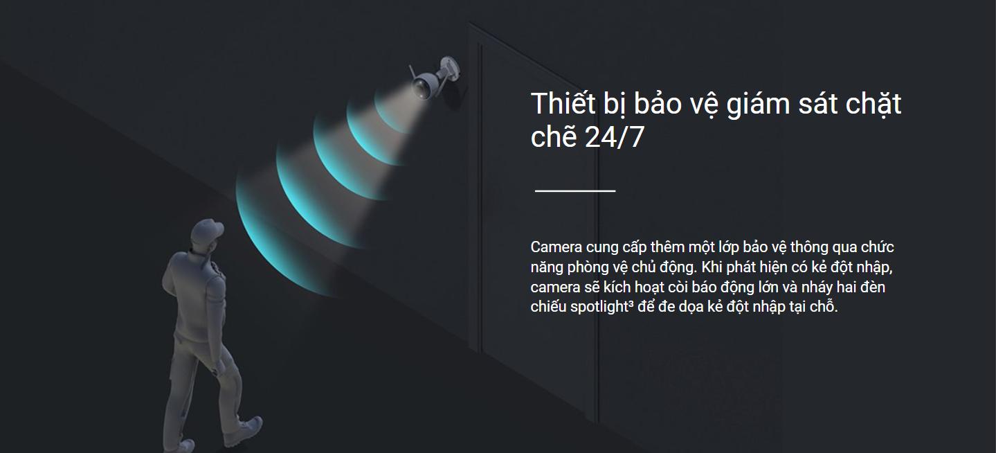 Camera WIFI EZVIZ CS-H3 (5MP,2.8mm)