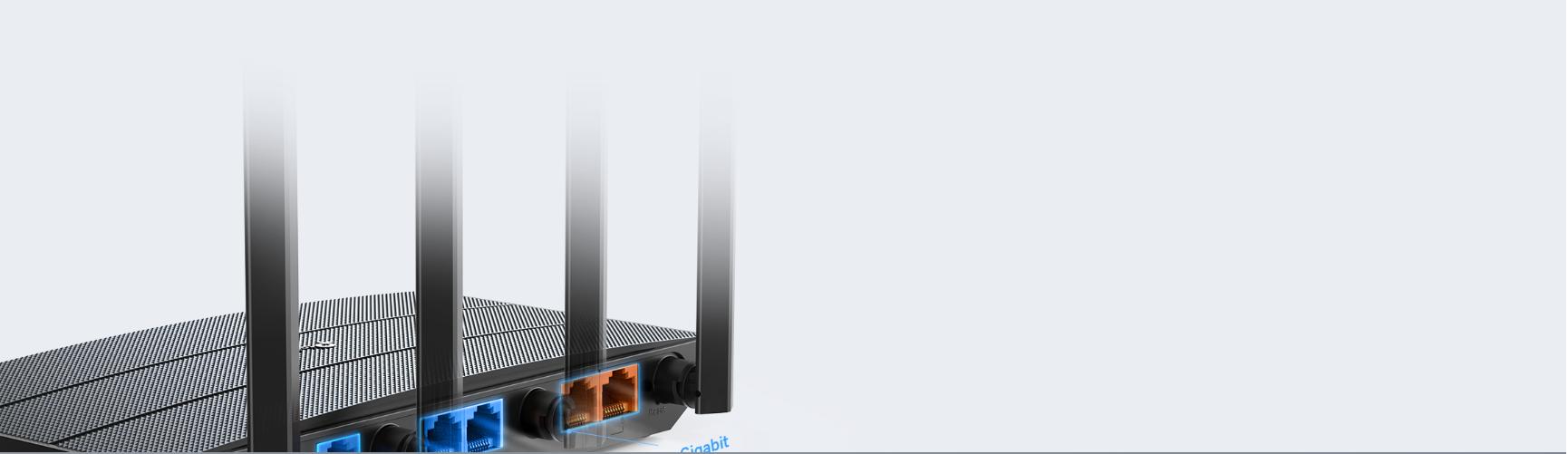 Cân bằng tải Tp-Link ER605W Omada AC1350 Gigabit Wi-Fi Gateway 3