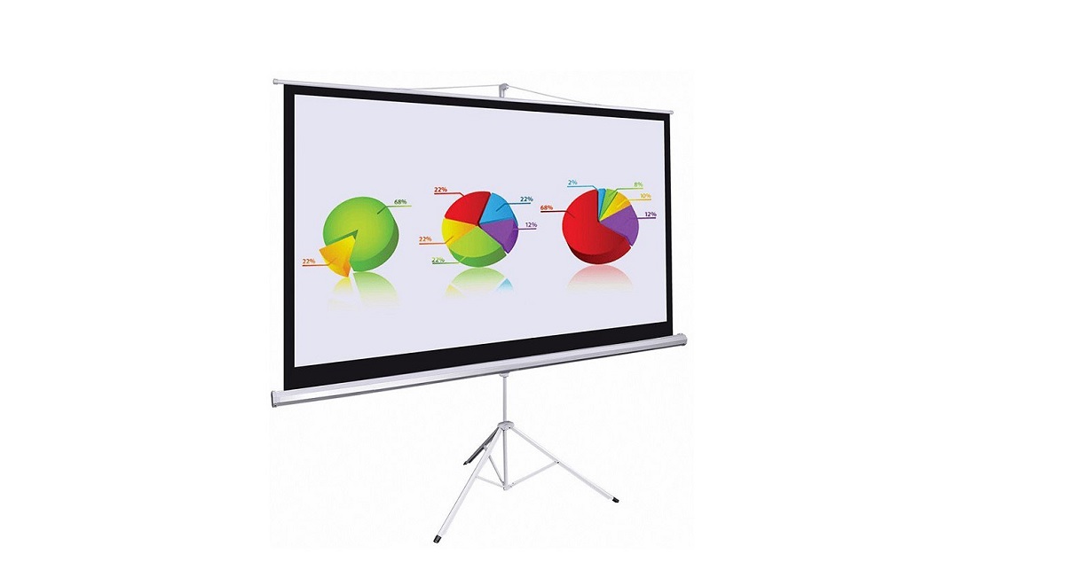 Màn chiếu 3 chân Prima TEB-84S ( 2m13x2m13 ) - 120 inch 1