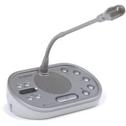 Hộp đại biểu có một bộ chọn kênh phiên dịch bosch DCN-DISCS-x