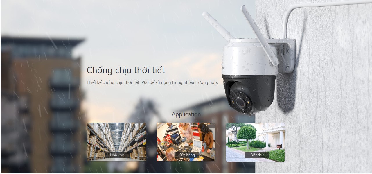 Camera IMOU IPC-S22FP/Wifi/Quay quét/ có màu 24/7/ phát hiện con người/zoom kỹ thuật số/ đàm thoại 2 chiều