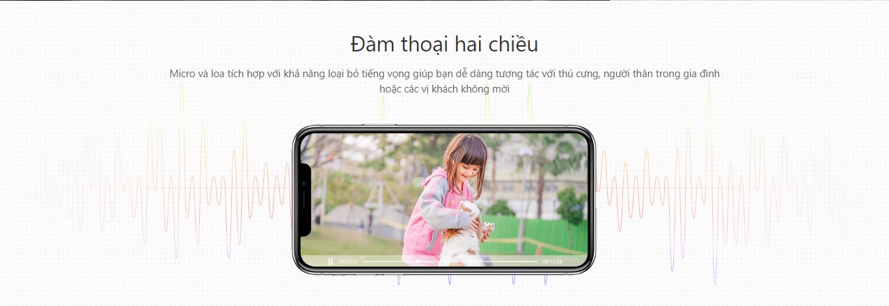 Camera IMOU IPC-S22FP/Wifi/Quay quét/ có màu 24/7/ phát hiện con người/zoom kỹ thuật số/ đàm thoại 2 chiều