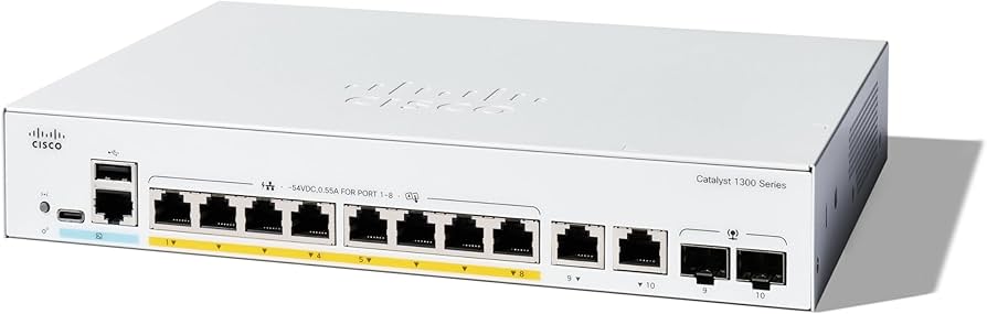 switch-cisco-8-port Switch Cisco C1300 8 port phù hợp sử dụng tại các doanh nghiệp nhỏ