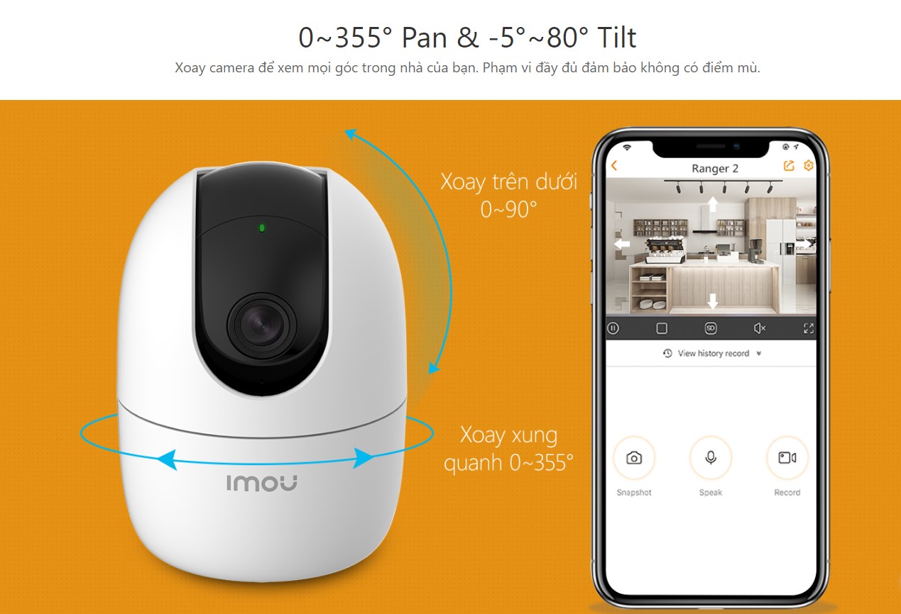 Camera IP Wifi IMOU IPC-A42P-D-V2/H265/4M
