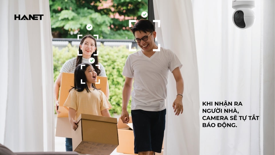 Camera Ai Hanet HA800/ nhận diện khuôn mặt/ phân biệt người lạ (